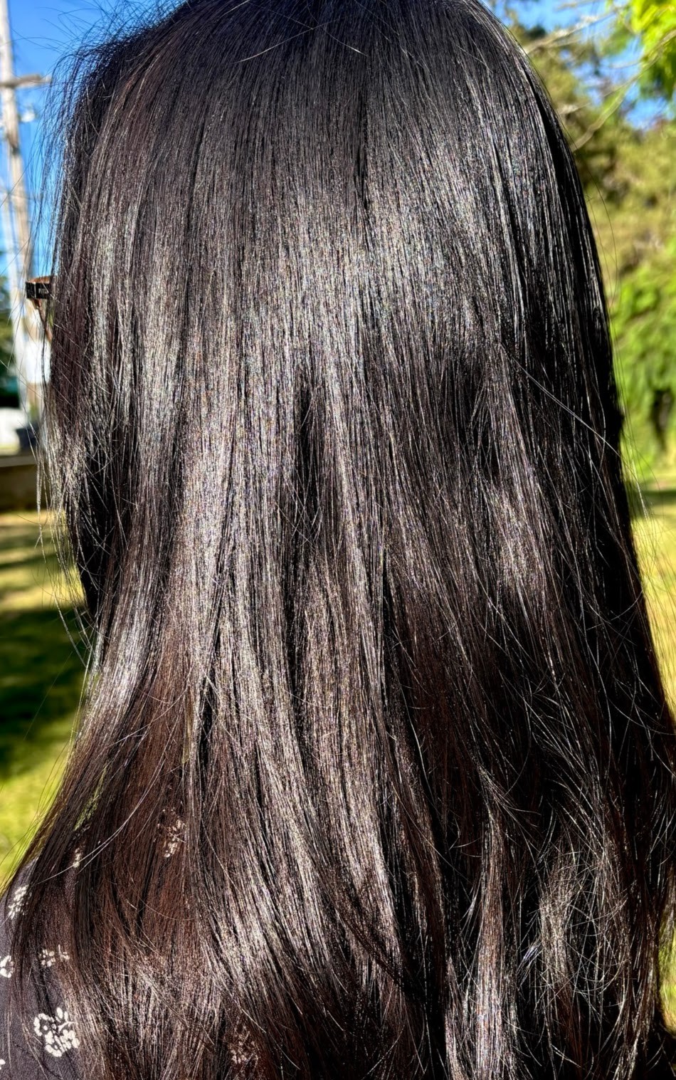 10 inches 100% Japanese girl dark brown virgin human hair uncut