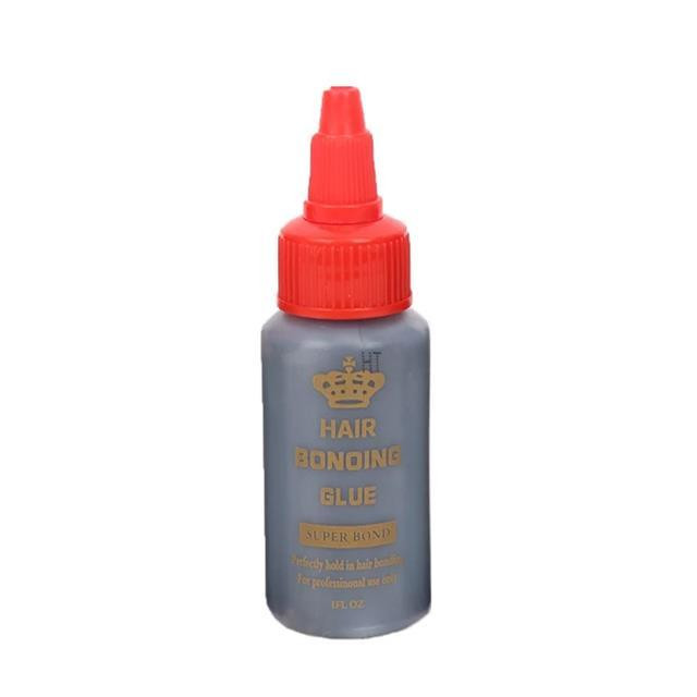 1/2/4oz Super Glue Waterproof Hair Bonding Glue for Lace Wig Lanell Black