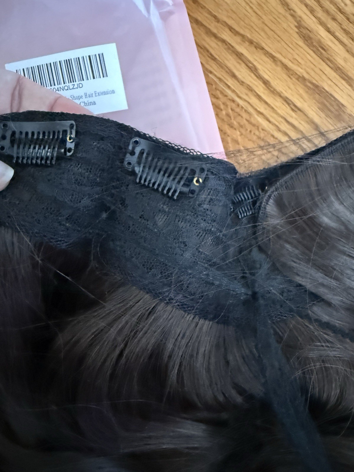 Hair Extensions 20inch Clip in Hair Extensions 1PCS U-shape Clip on