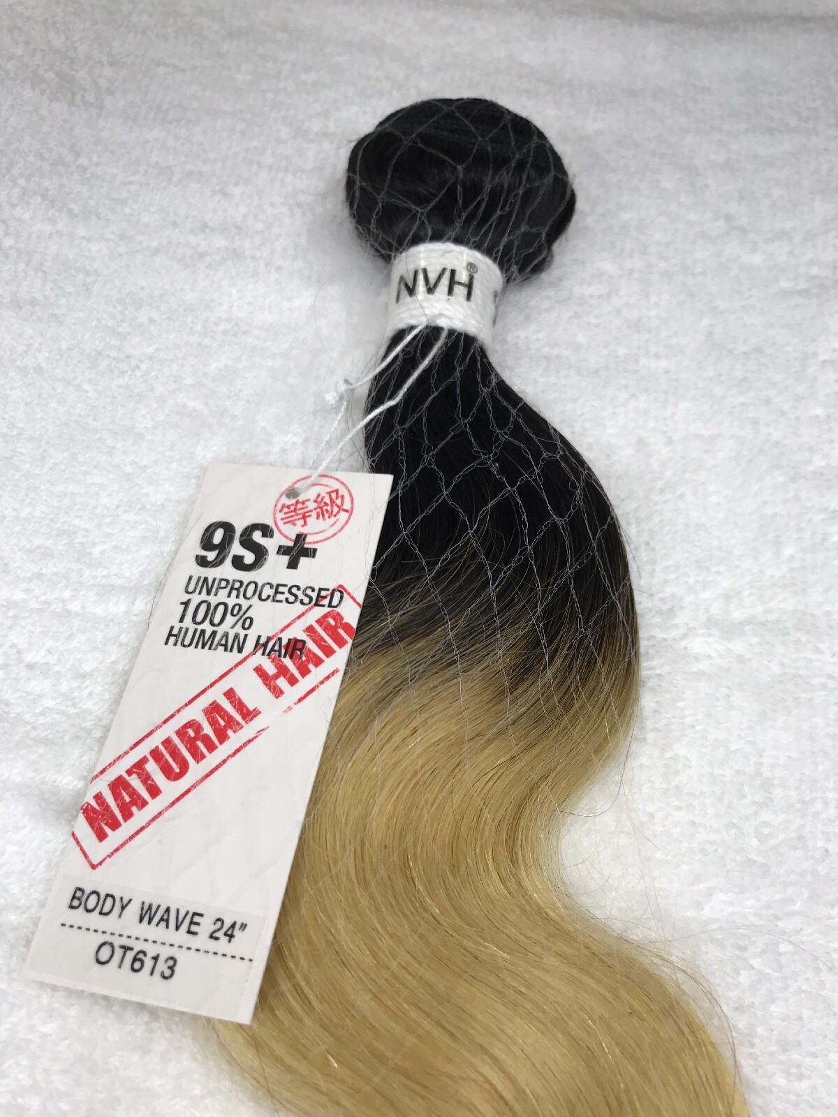 9S+ 100% Unprocessed Brazilian Virgin Remy Body Wave 24″_#OT613**
