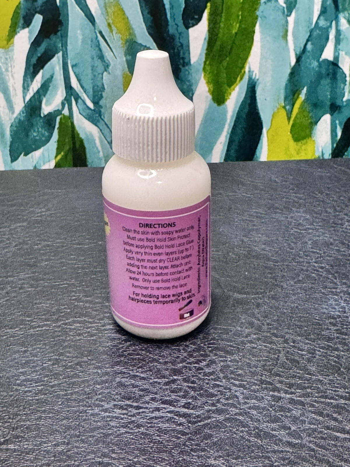 Bold Hold Active Reloaded Strong Hold Glue for Wigs, Formulated Oily Skin 1.3oz