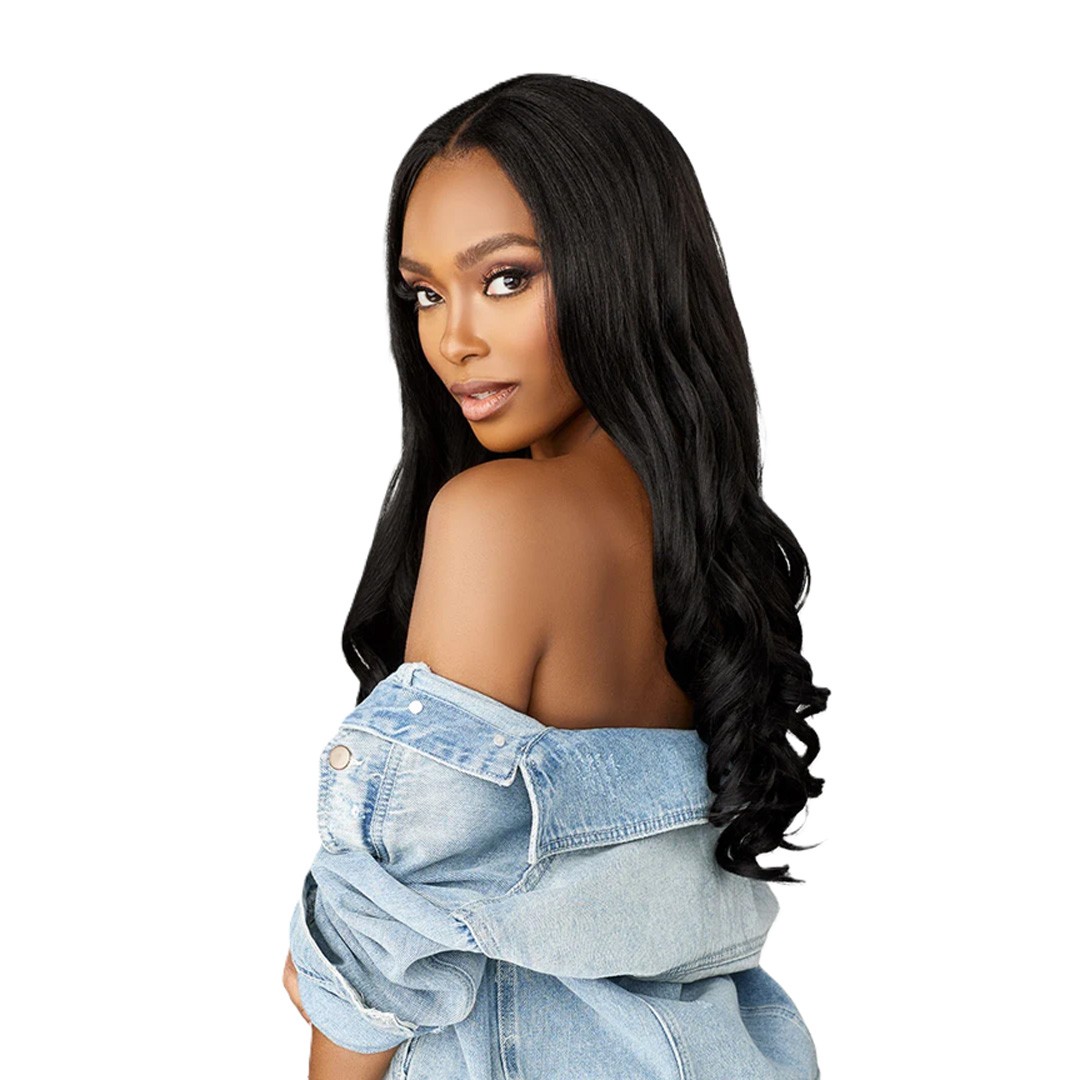 Sensationnel Curls Kinks & Co Premium Fiber Clip-ins – Wave Maker 18″