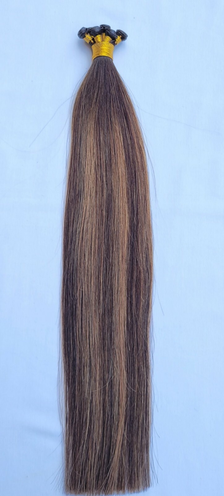 18″, 20″, 22″ Hand-Tied Weft, 100 grams, Human Remy Hair Extensions #B2/6