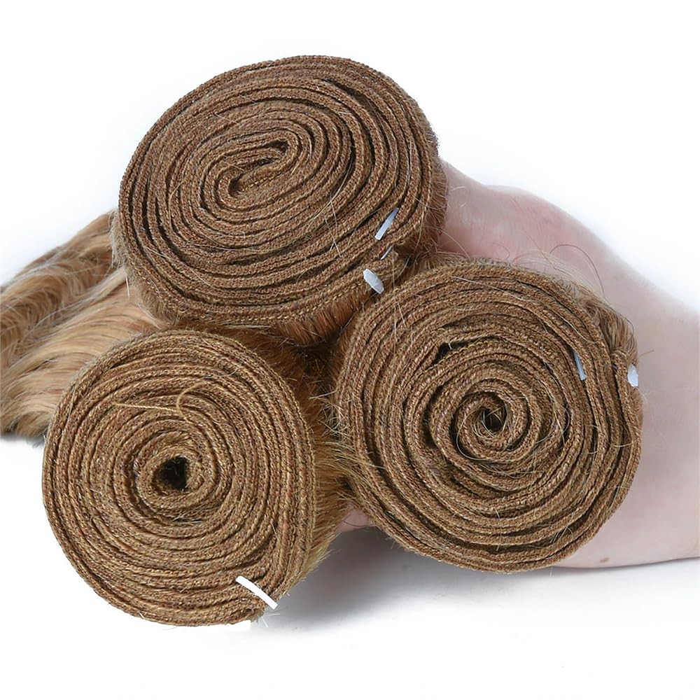 34 Inch Raivide Color 27 Bundle Honey Blonde Water Wave Human Hair Bundles