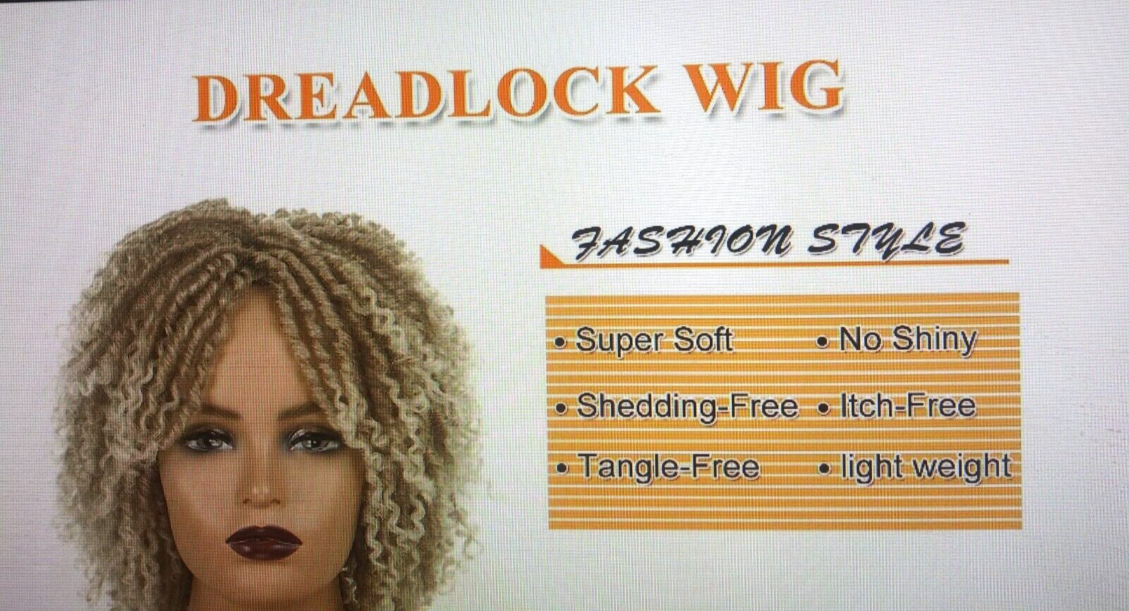 QUEENTAS Dreadlock wig for Black Women and Men Short Curly Big Afro Braided Wigs