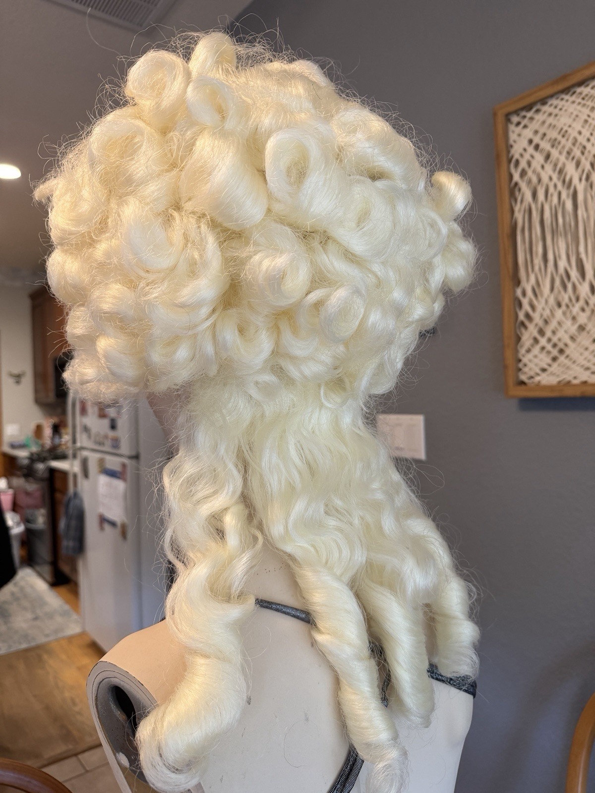 Blonde Marie Antoinette Women’s Wig with Vintage Volume NEW