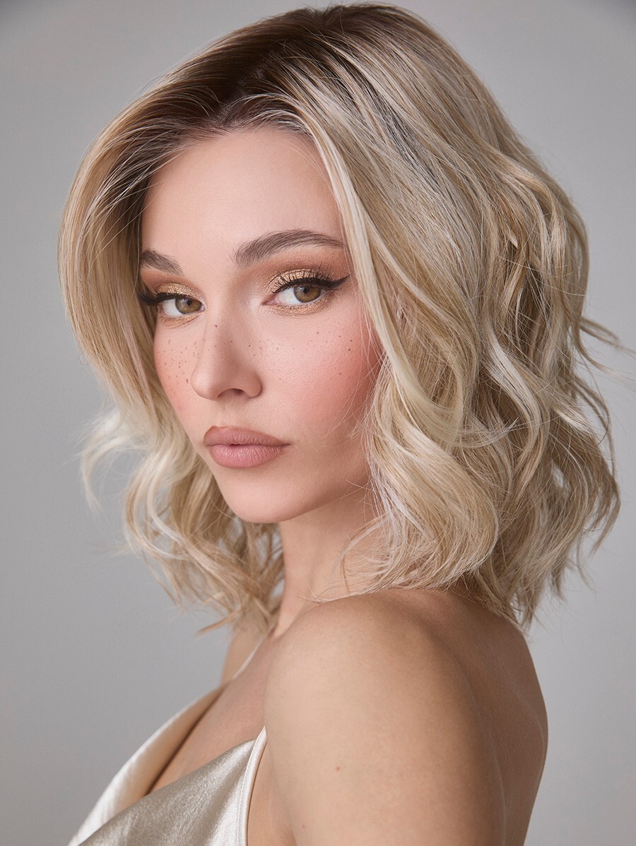 ROHAN Wig by AMORE, *ANY COLOR* Heat Friendly! Mono Top, Extended Lace Front NEW