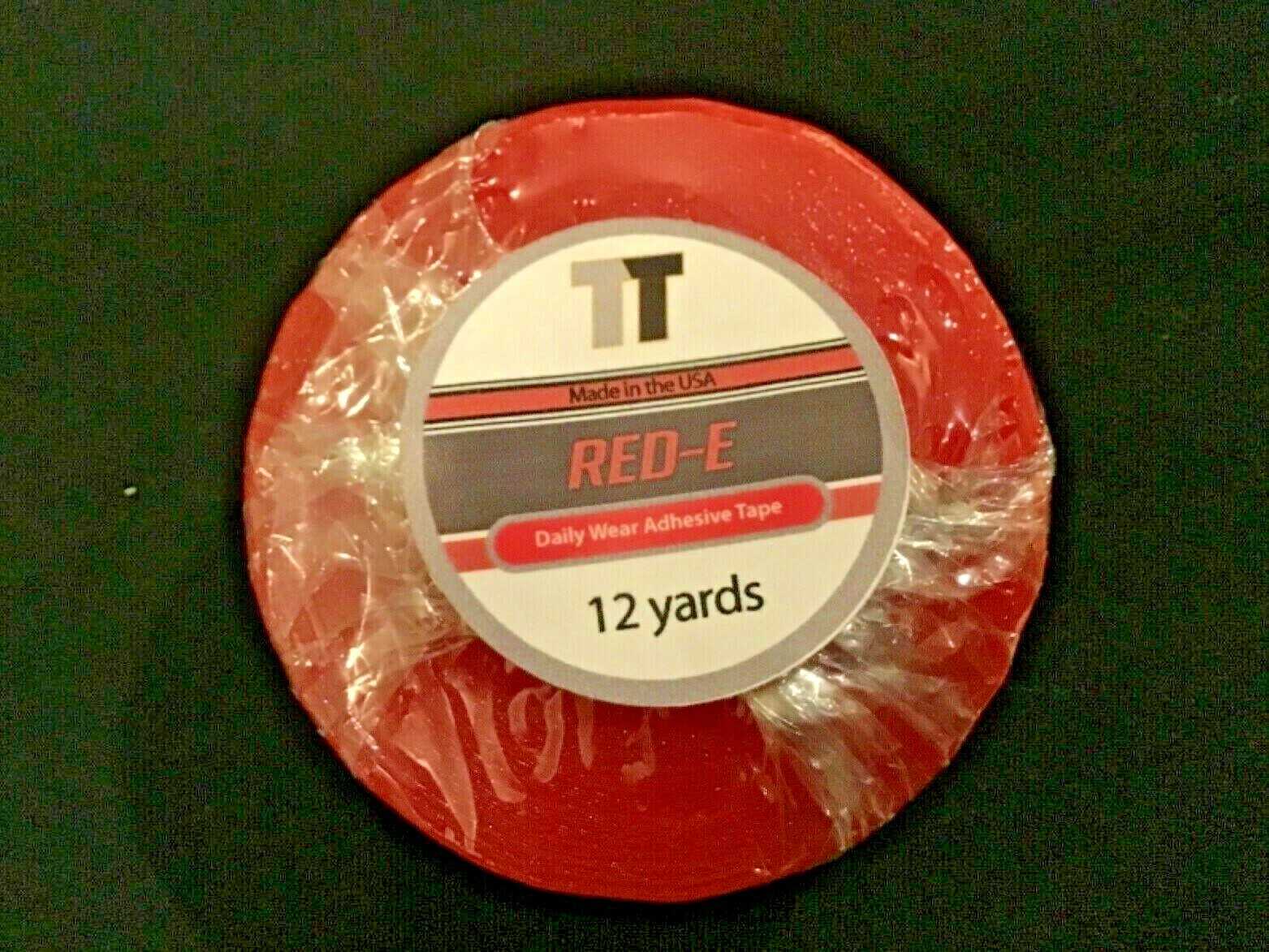 RED-E LINE I” X 12 YARD ROLL TAPE ~ WIG TOUPEE HAIRS