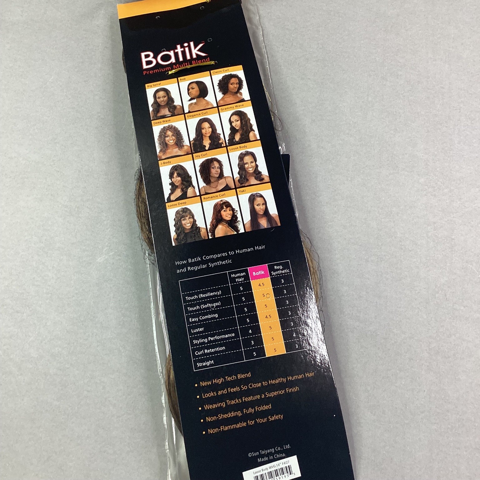 Outre Batik Loose Deep Wvg 12 Hair Extensions #F1B/425 Kanekalon Fiber