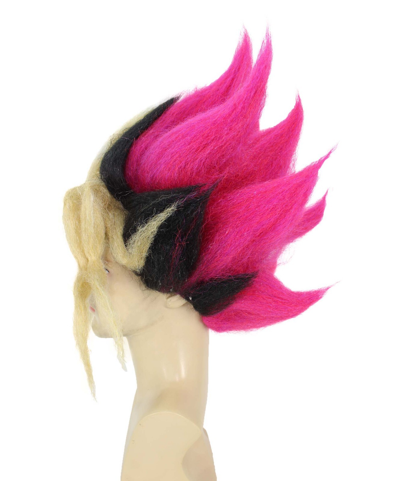 HPO Adult Men’s King of Games Multicolor Wig | Best for Halloween,HM-1625