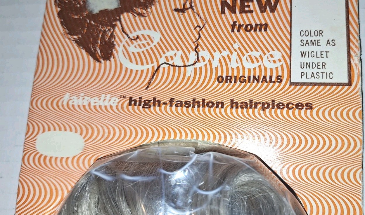 vintage caprice originals Hair wiglet SIP color grey Hong Kong