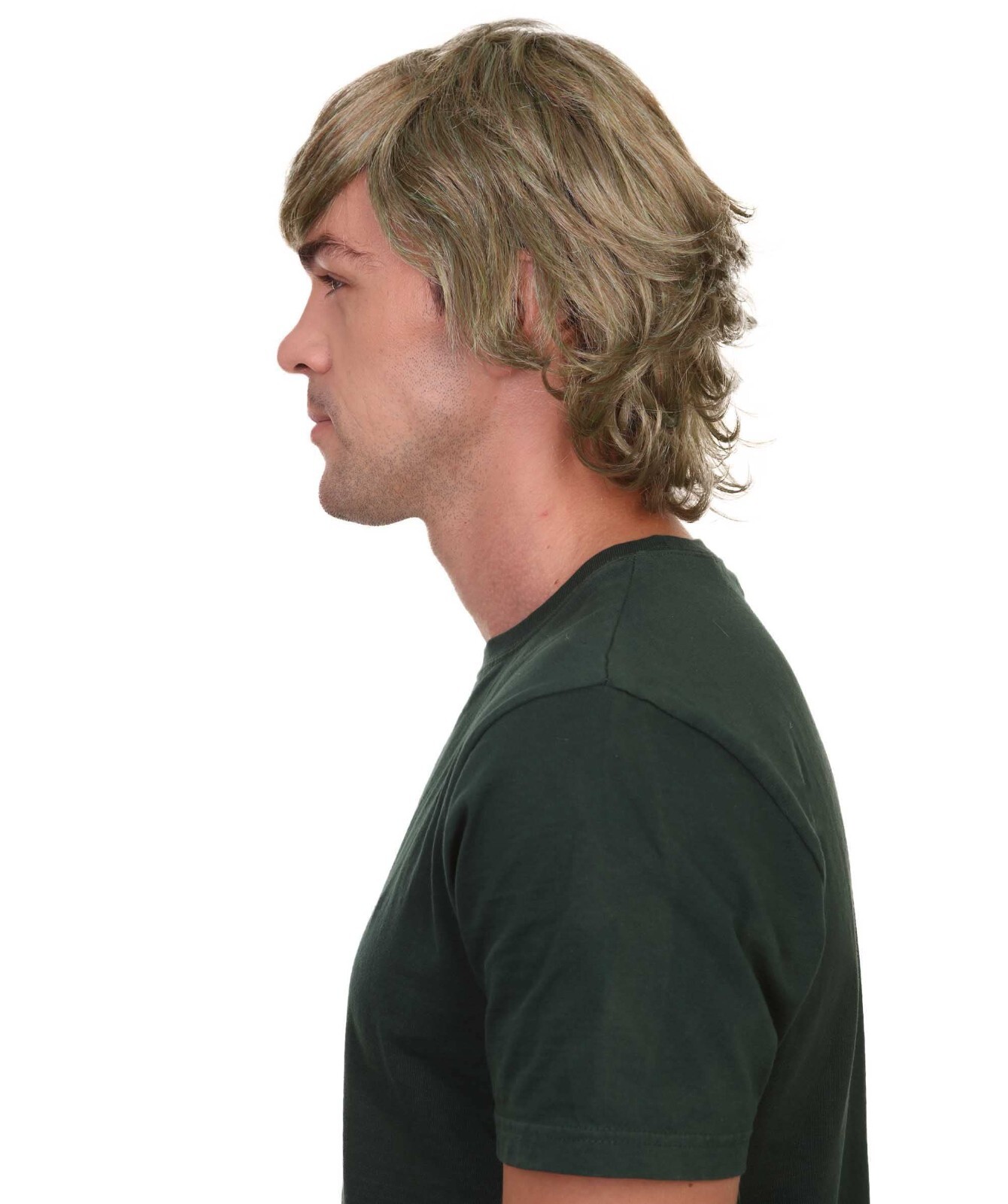 Zombie Blonde Wig, Halloween Wig ,Premium Breathable Capless Cap, HM-346