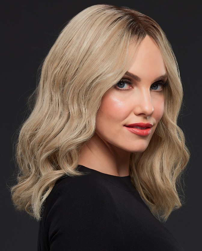 GWYNETH Wig by JON RENAU, ANY COLOR Remy Human Hair, 100% Hand Tied +Lace Ft NEW