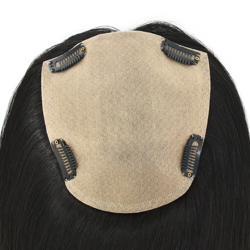 天然女式 Topper 中国 Remy 头发替换 Toupe Systems Top Piece16 英寸-