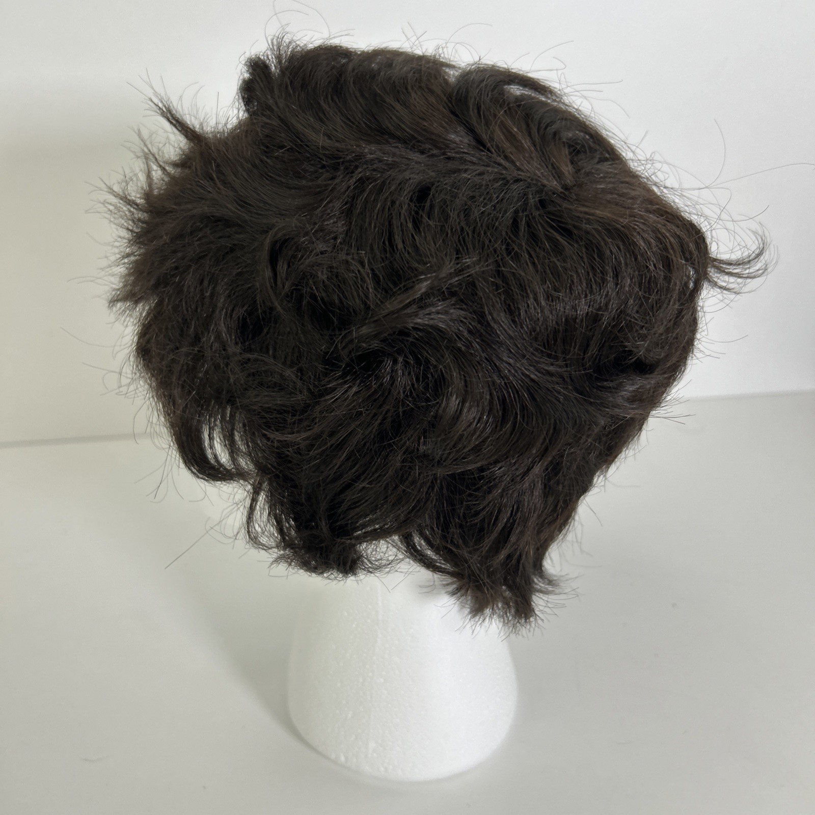Eva Gabor Wig Josef Of Rome Short Dark Brown Wavy PermaTease