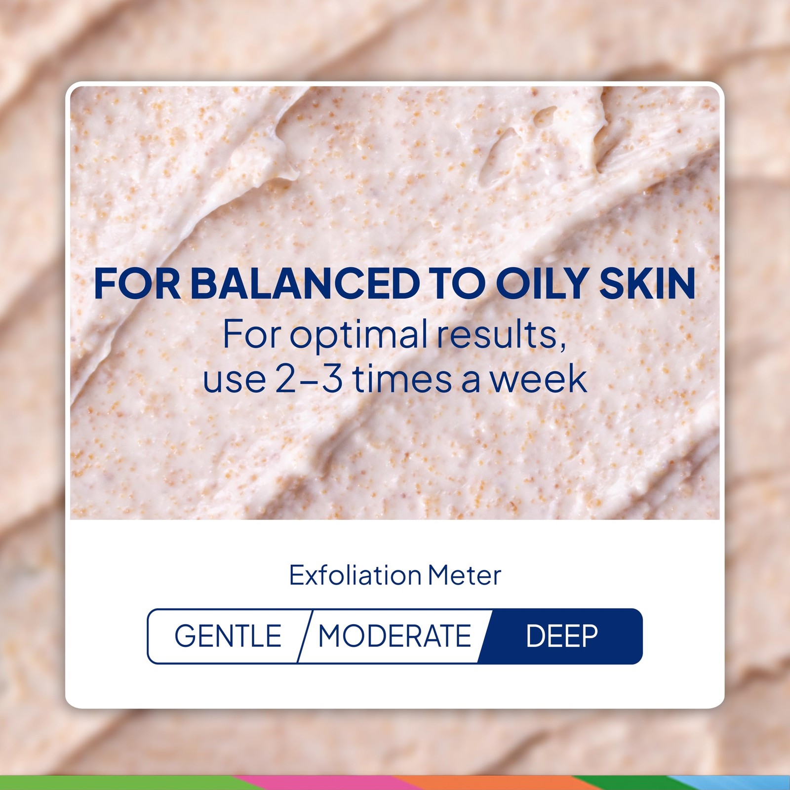 Fresh Skin Apricot Face Scrub, Deep Exfoliator Skin Care for Clean, Glowing S…