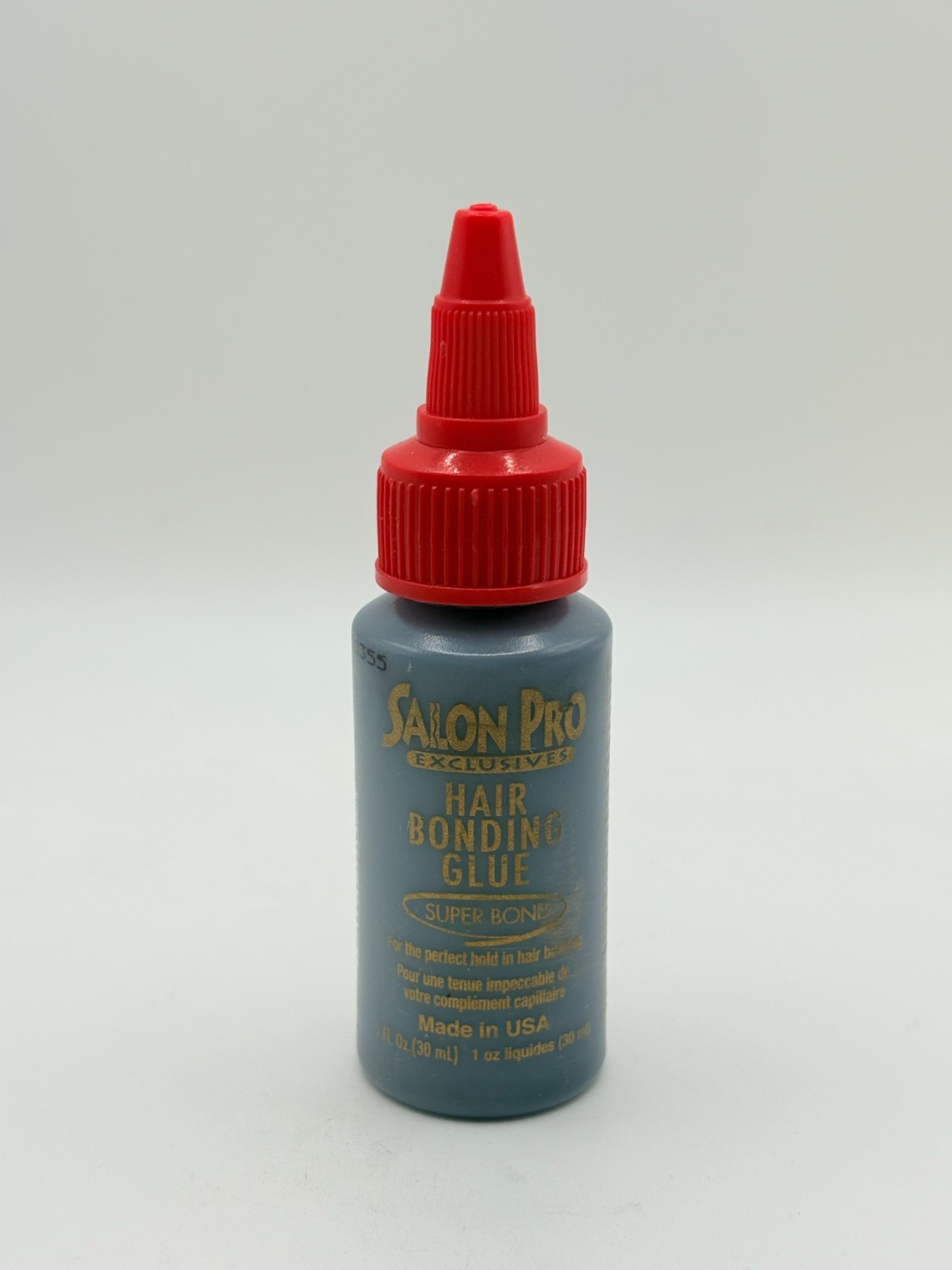 (4PACK) Salon Pro HAIR BONDING GLUE ANTI-FUNGUS HAIR LACE WIG CAP (1oz)