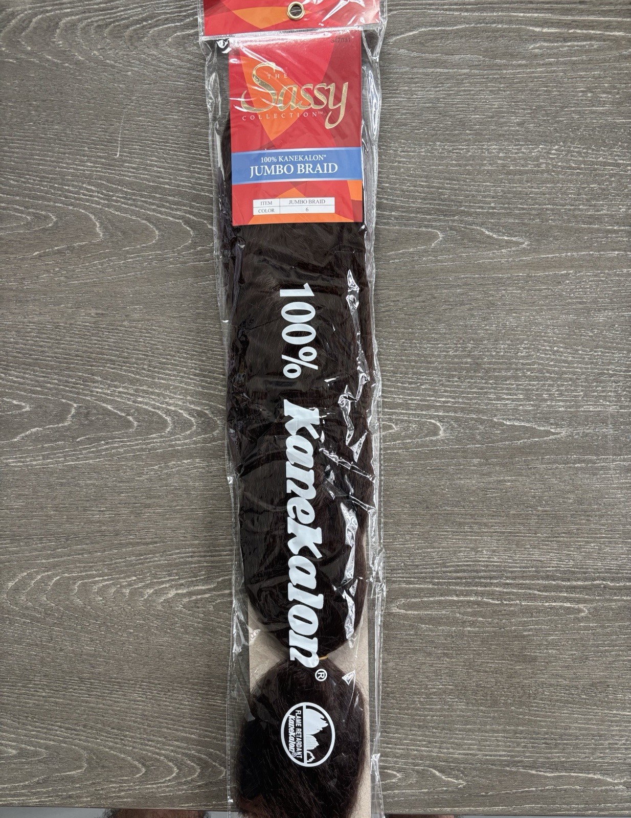 Sassy Jumbo Braid Kanekalon 100% Hair Extension Color 6