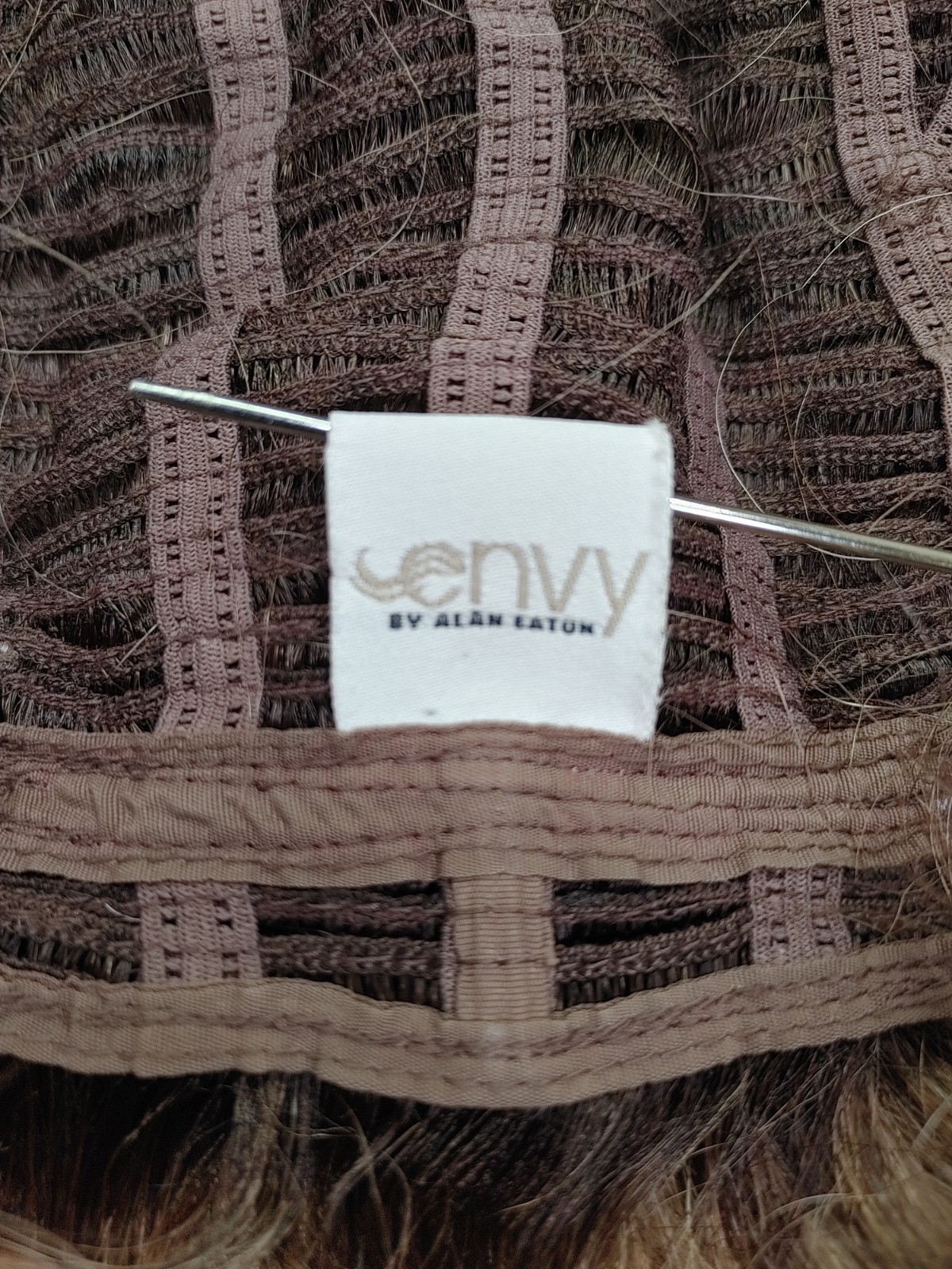 Envy Wig Blonde Rooted Tossled Wavy Curls Synthetic Average