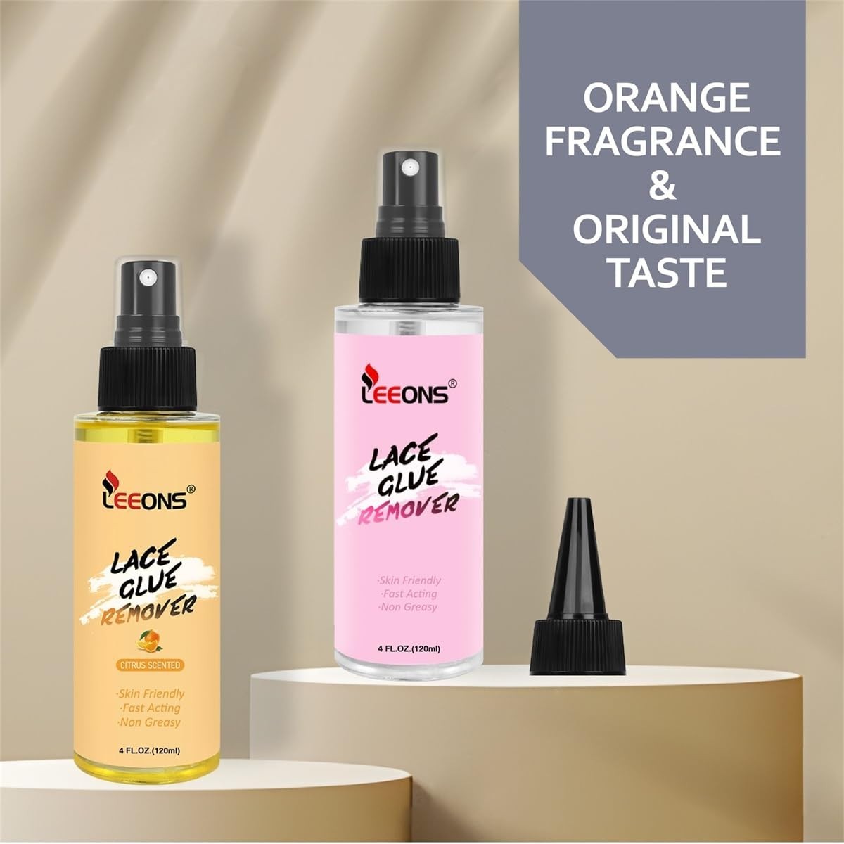 Gentle Lace Wig Adhesive Remover Spray – 120ML Fast Bond Release Solution