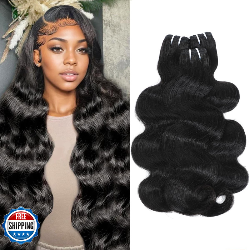 Yaoair 16A Raw Human Hair Bundles3 Bundles 20 20 20 Inch Body Wave Bundles