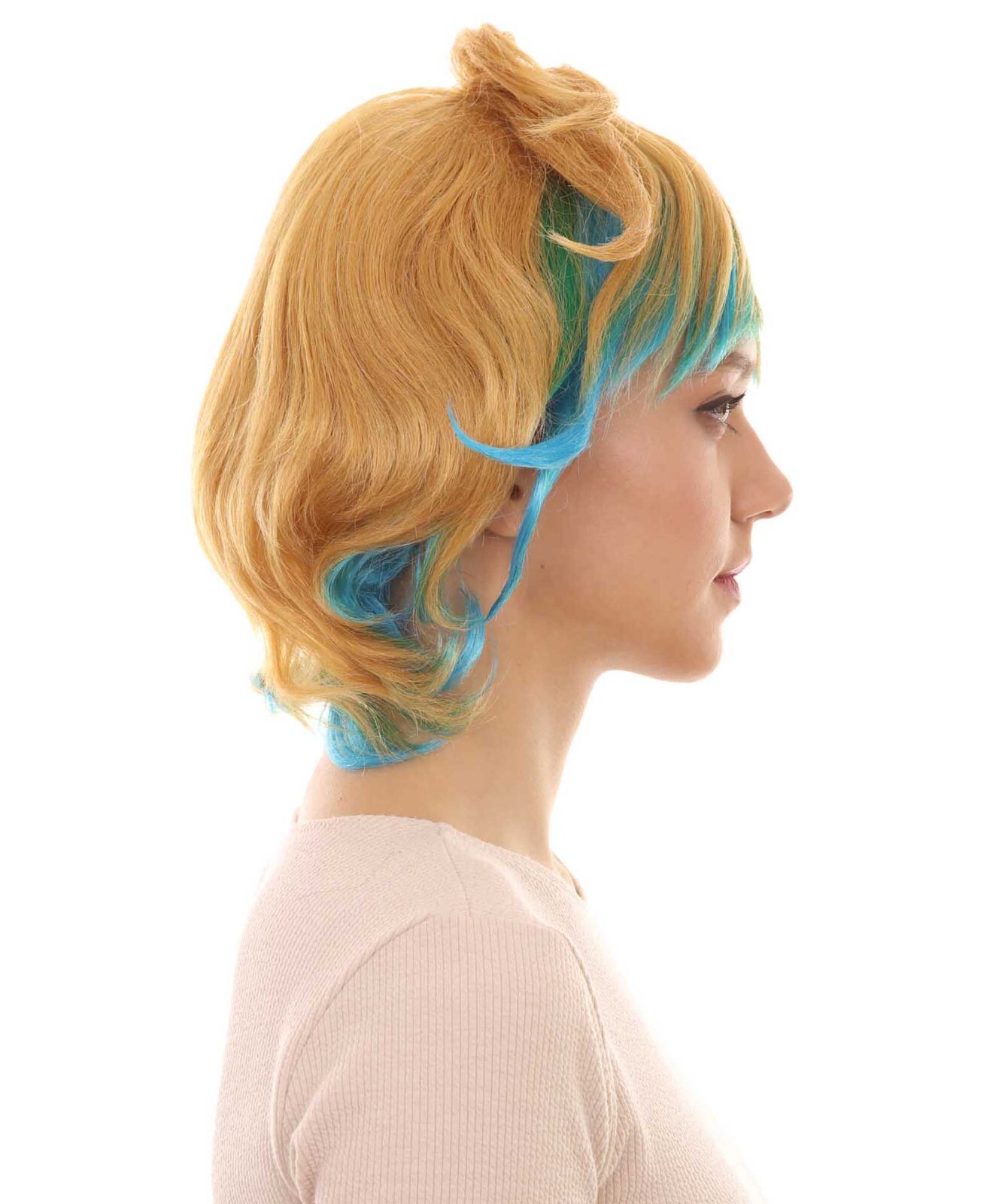 HPO Adult Women’s Legend Game Cosplay Wig.Flame-retardant Synthetic Fiber.