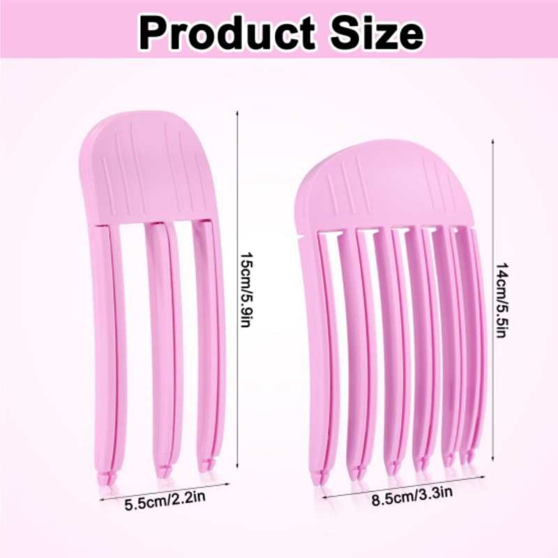 Hair Root Lifter Clips Comb for Fluffy, No-Crease Hair Root Volumizing Clips
