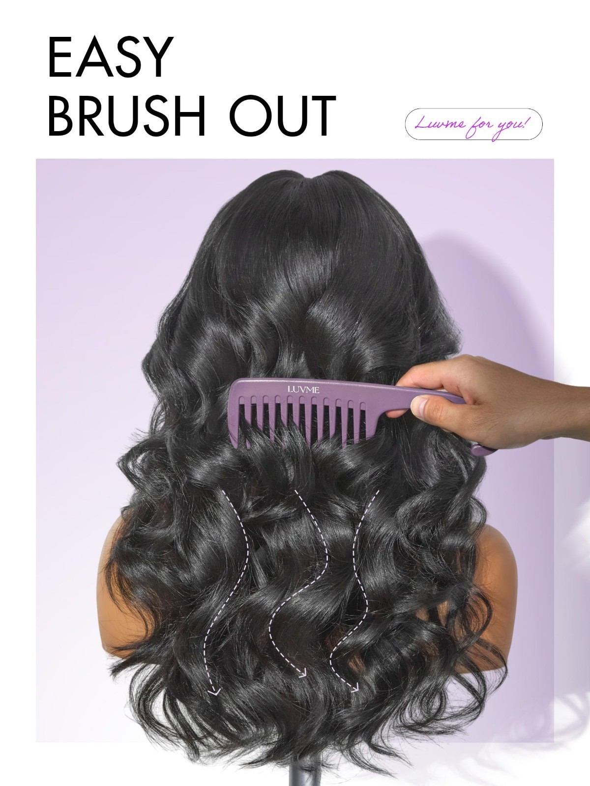 All-Day Comfort Loose Body Wave Lace Front Wig – 5×5 Human Hair, Glueless, Pre-P