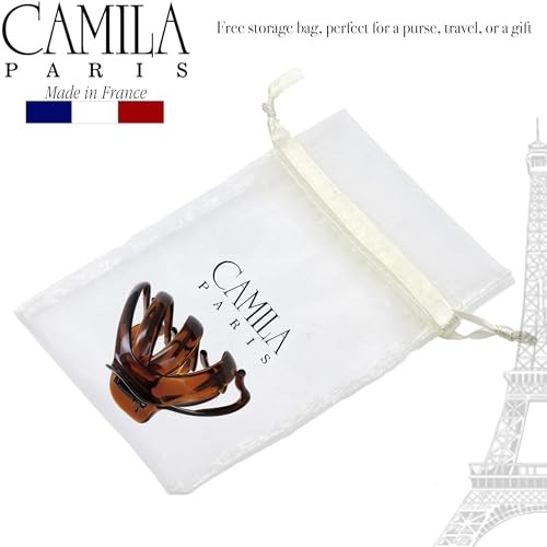 Paris AD716 Octopus French Hair Clips for Women Thick Tortoise Shell 3.5″