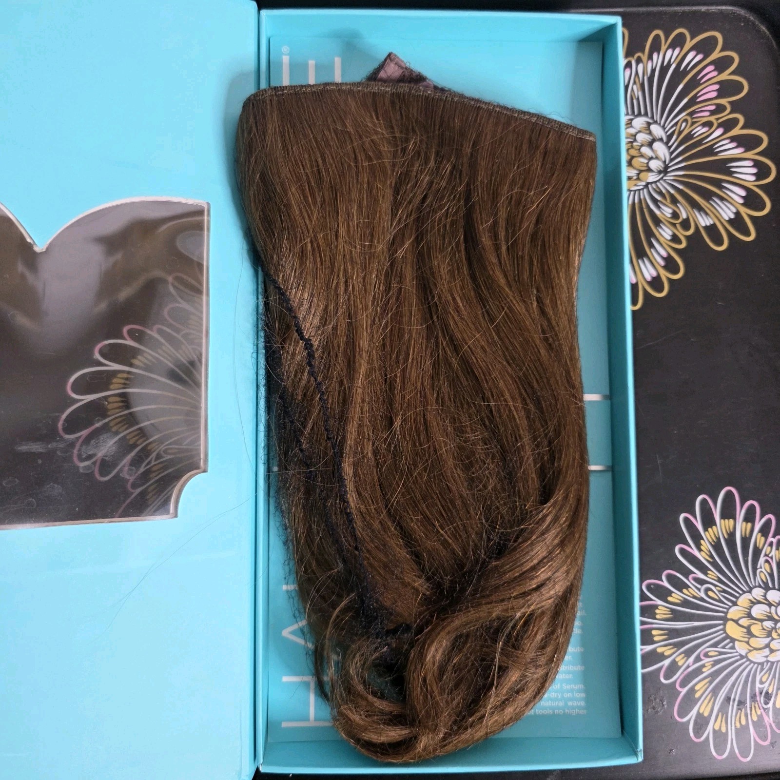 Halo Couture Original Halo 12″ Remy Human Hair Extension Color 3 Brown