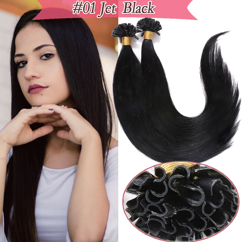 150G Thick Balayage Full Head Fusion Nail U Tip 100% Human Remy Hair Extensions