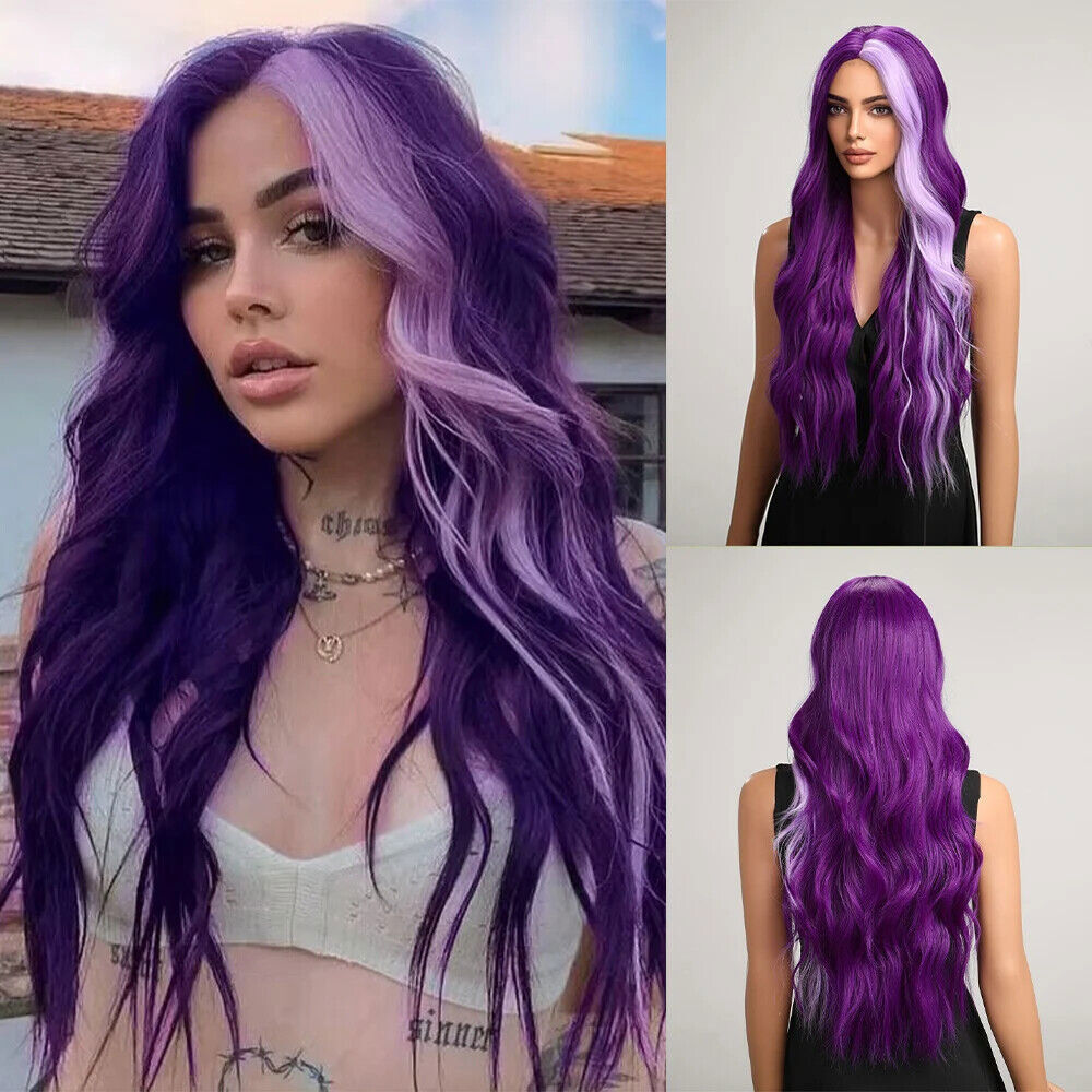 Long Body Wave Synthetic Hair Wigs for Women Fashion Cosplay Party Hair Wig