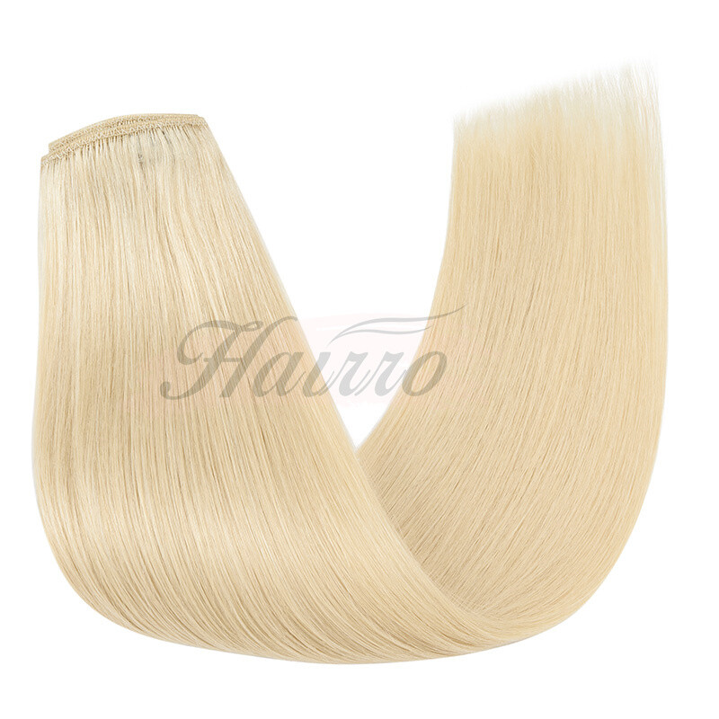 Double Drawn Clip In 9A+ Real Remy Human Hair Extensions 8PCS 18CLIPS Full Head