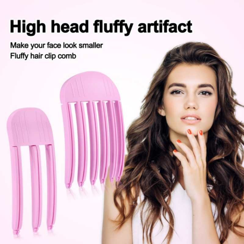 Hair Root Lifter Clips Comb for Fluffy, No-Crease Hair Root Volumizing Clips