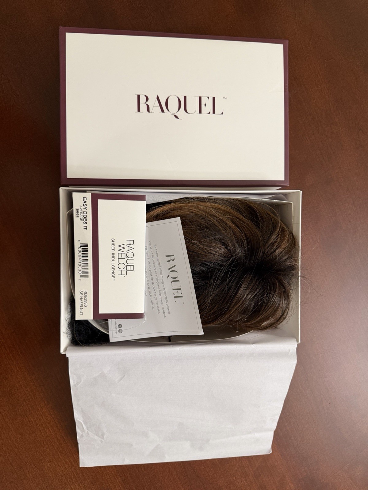 Raquel Welch Sheer Indulgence Wig RL8/29SSSS HAZELNUT