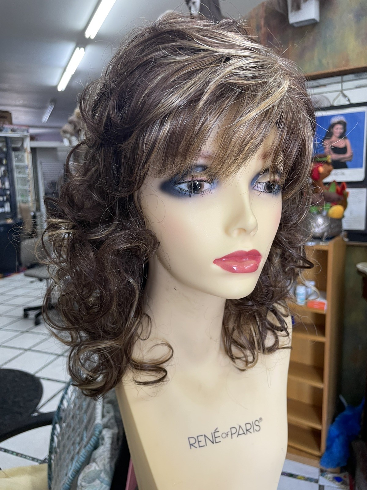 JESSICA WIG Estetica R8/26H Gold Brown+GoldBlond Hi Stretch Capless-Open Wefted