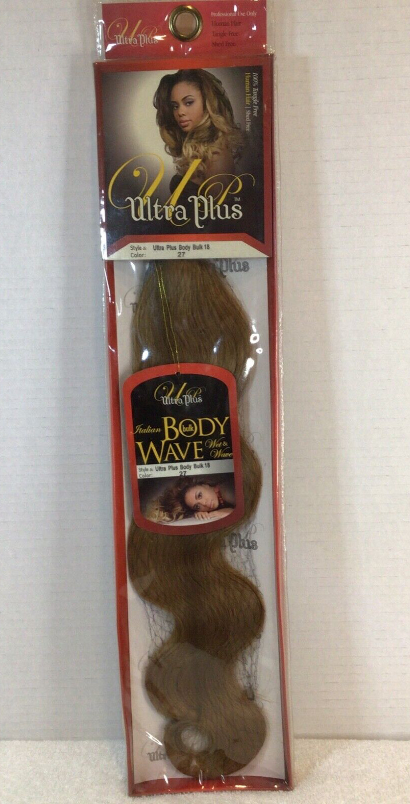 Ultra Plus Body Wave Bulk 18” Wet & Wave Human Hair Italian & French You Choose