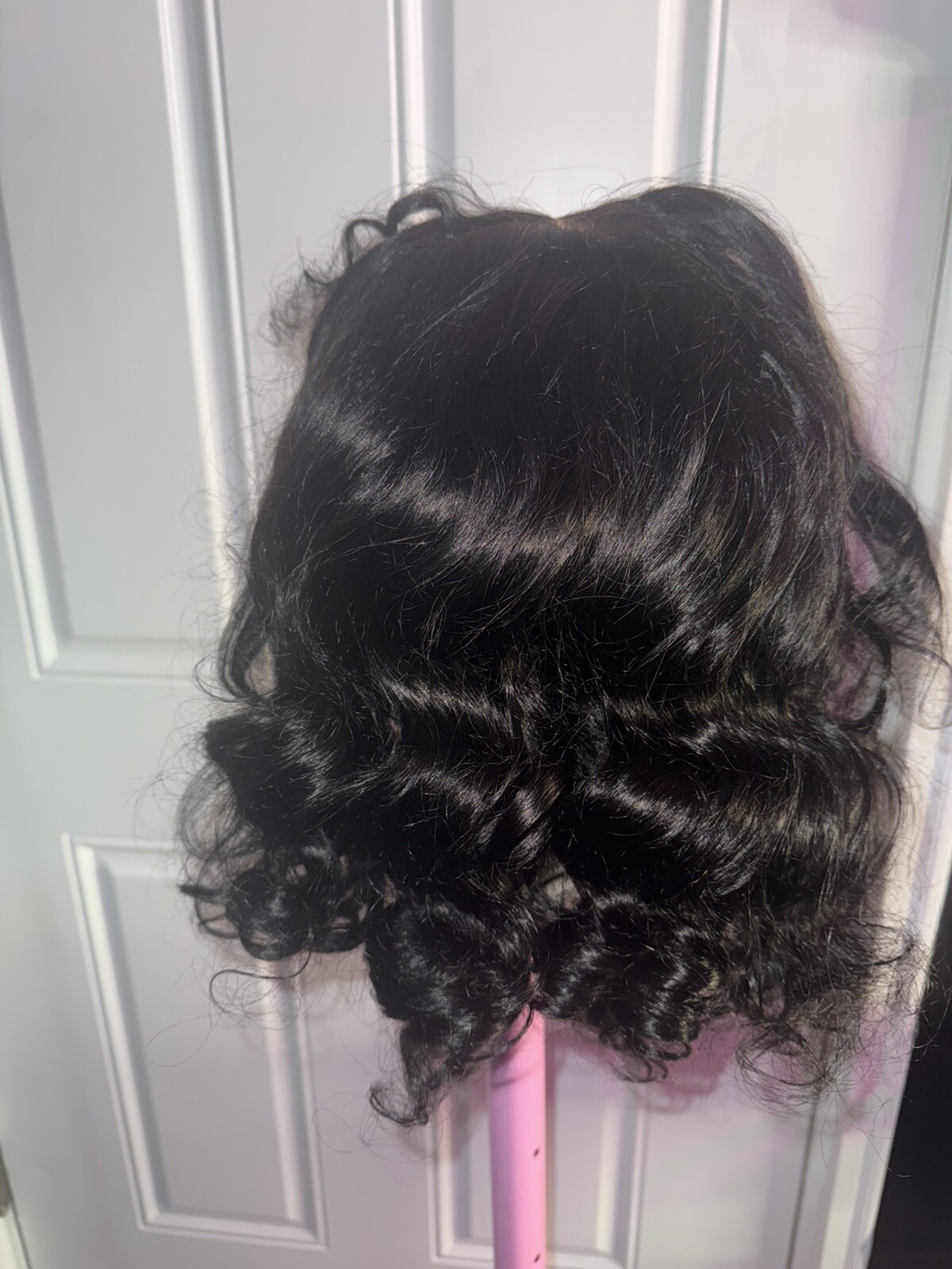 Invisible HD Lace Front Wig 18” Pre Plucked Glueless Bleached Knots Body Wave