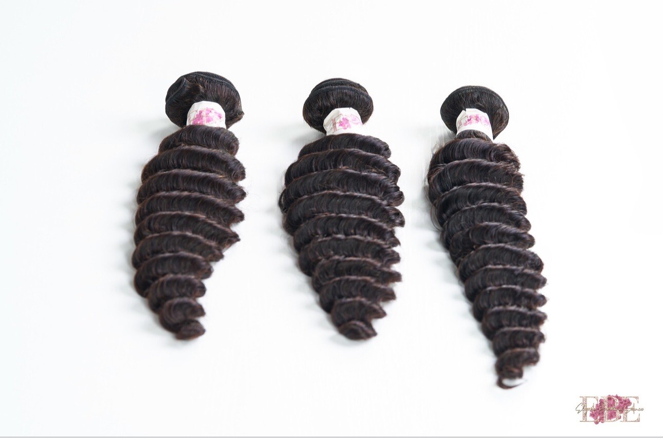 3 Human Hair Bundles Straight Body Wave Loose Wave Deep Wave Remy Hair
