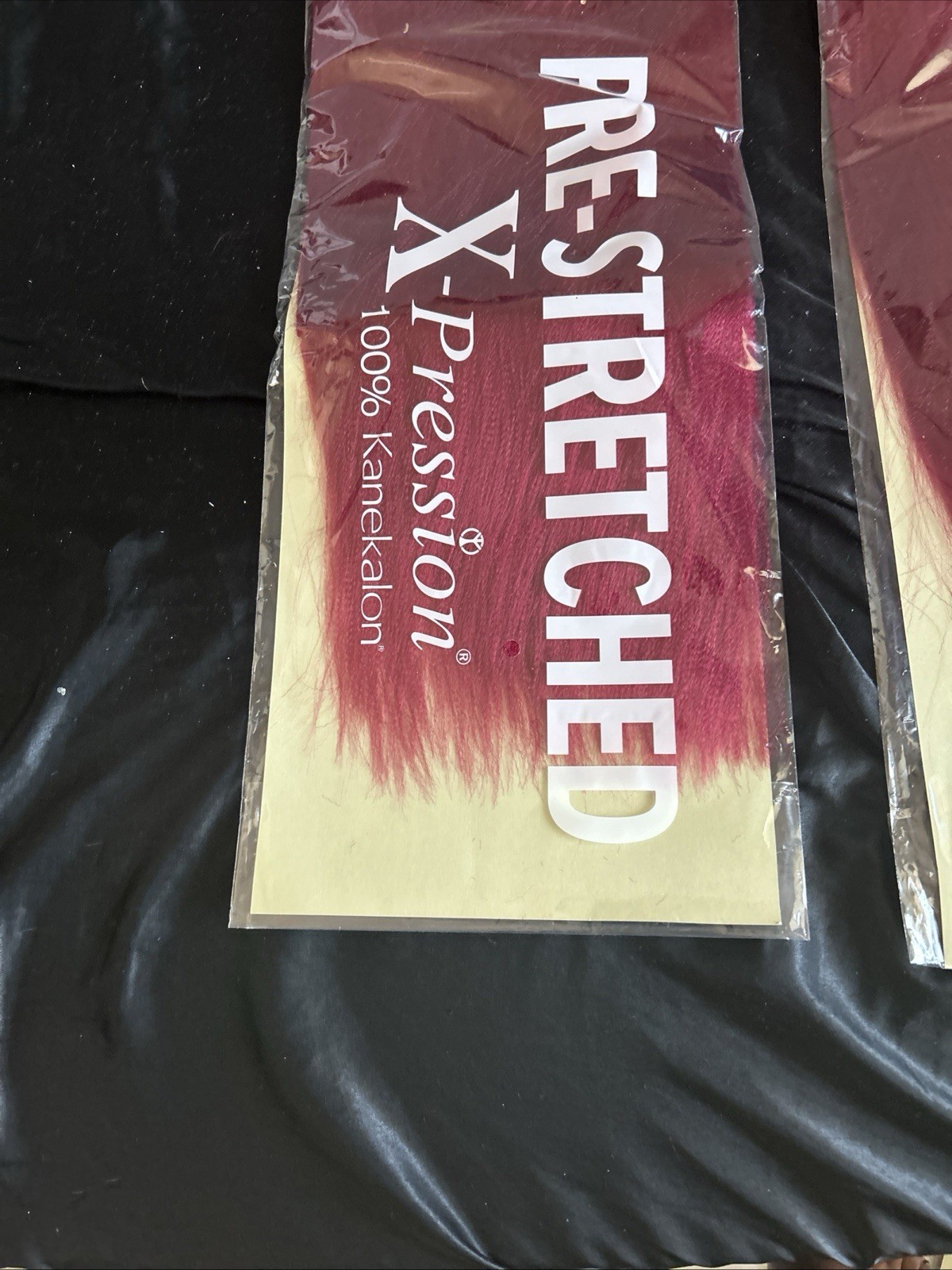 Outre 3x Xpression Pre-Stretched Braid 52in Burgundy
