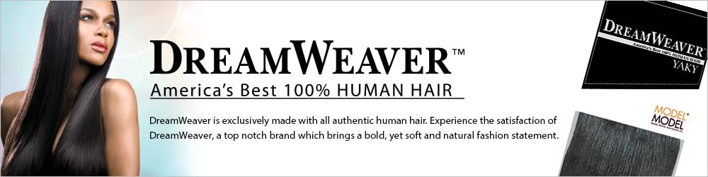 Model Model Human Hair Weave Modelmodel Dream Weaver Yaky 14 Inch Pack Of 2 1B