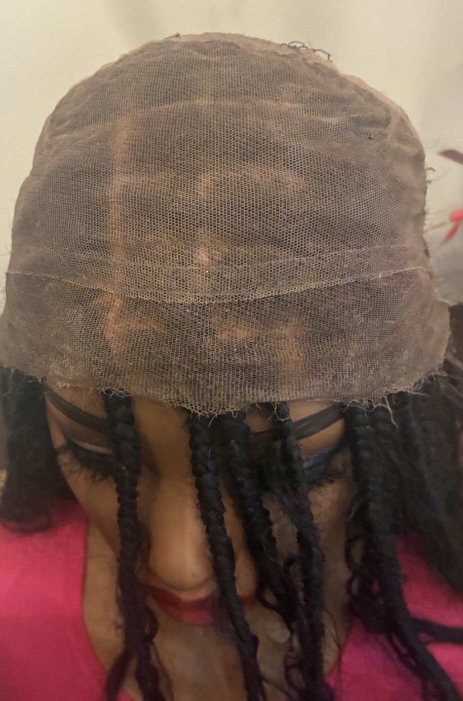 Afro Kinky Base Yaki Texture Boho Braided FullLW With Invisible Drawstring 26”