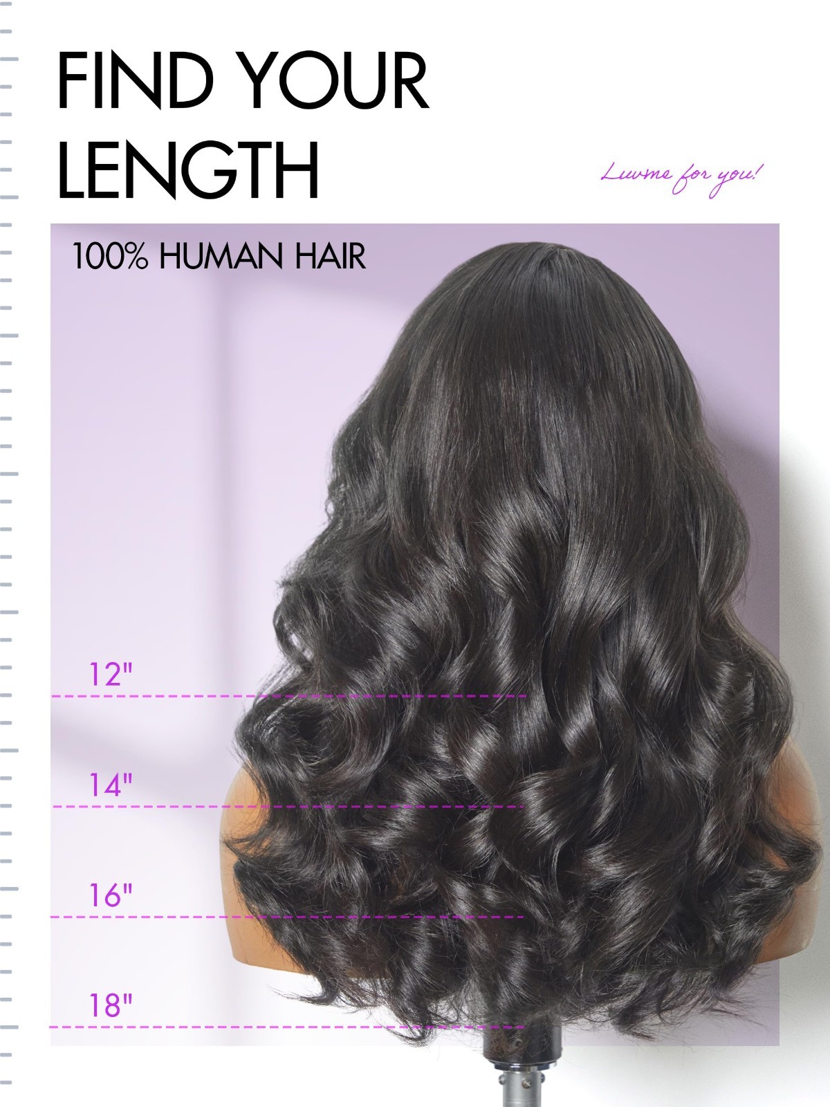 100% Human Hair Loose Wave Wig – 12″ Glueless Lace Front, Pre-Plucked, Natural C