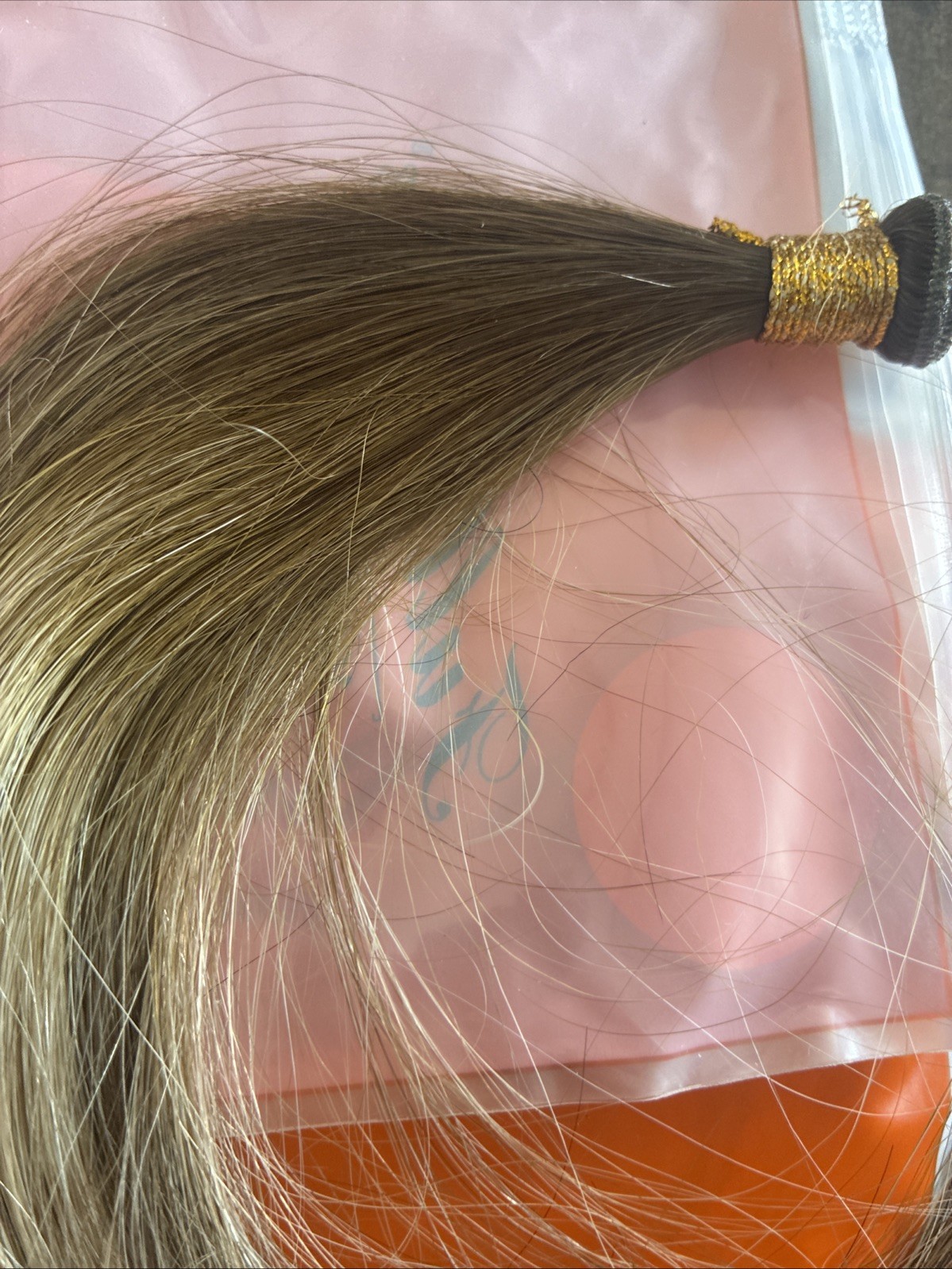 Full Shine Human hair extensions Dirty Blonde VGGUHW 25g 16”
