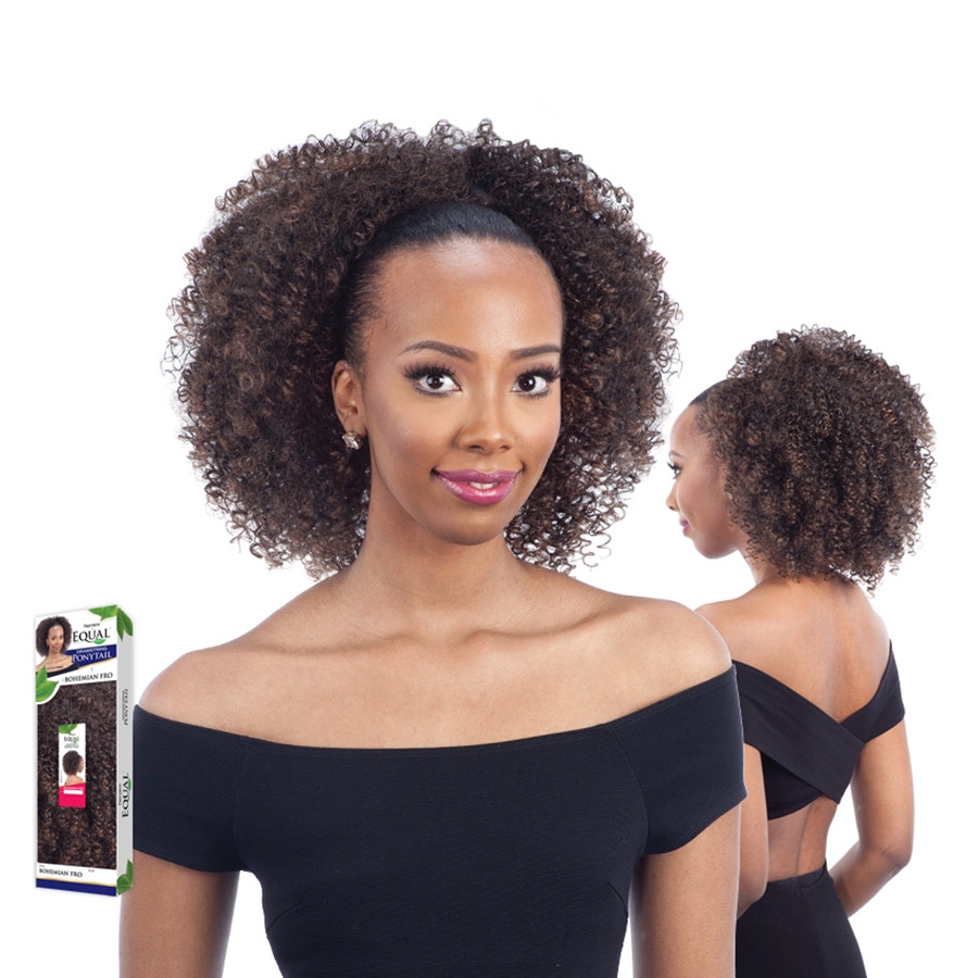 BOHEMIAN FRO – FREETRESS EQUAL SYNTHETIC DRAWSTRING PONYTAIL