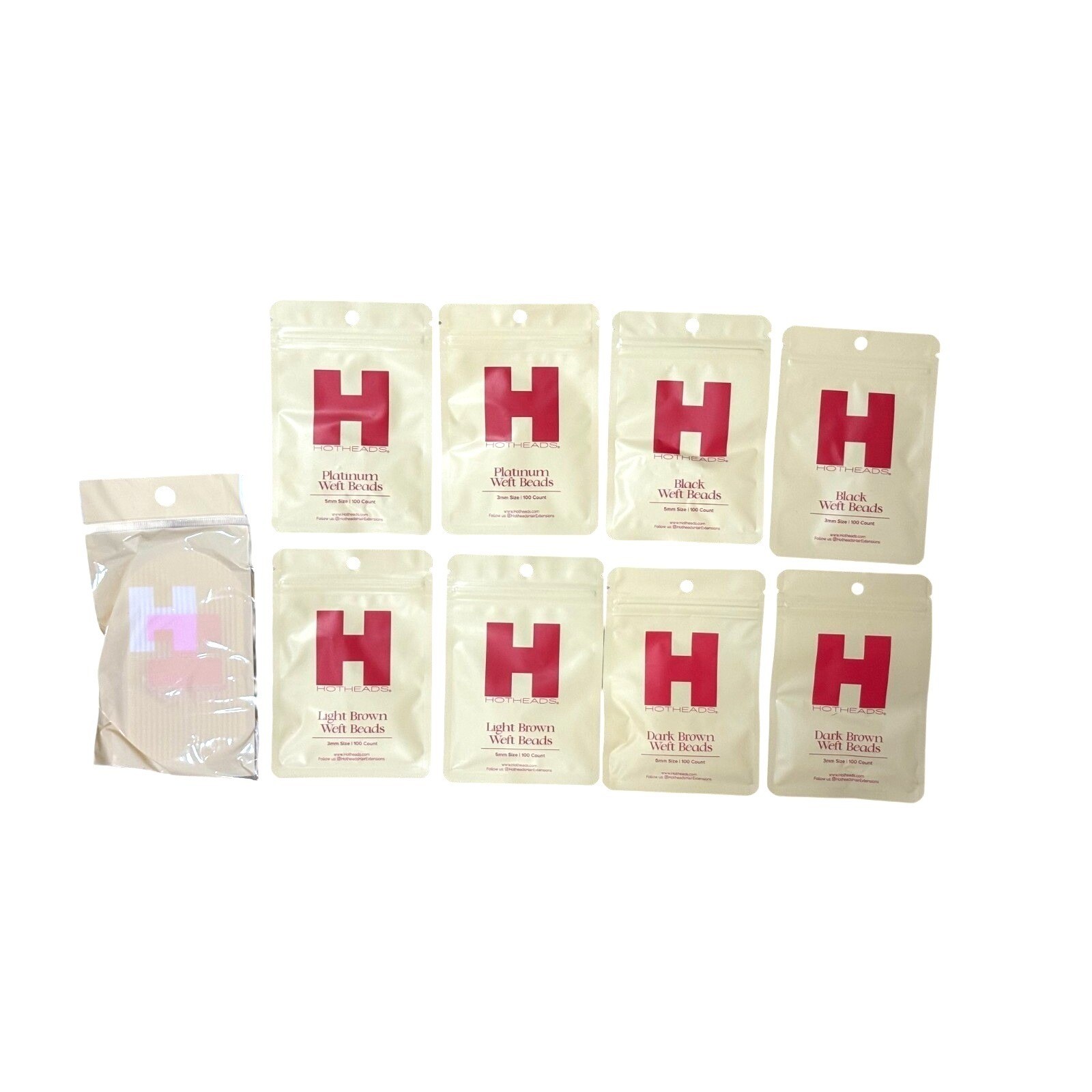 Hotheads Deluxe Weft Kit Backpack Starter Tools Supplies HHK024 NEW
