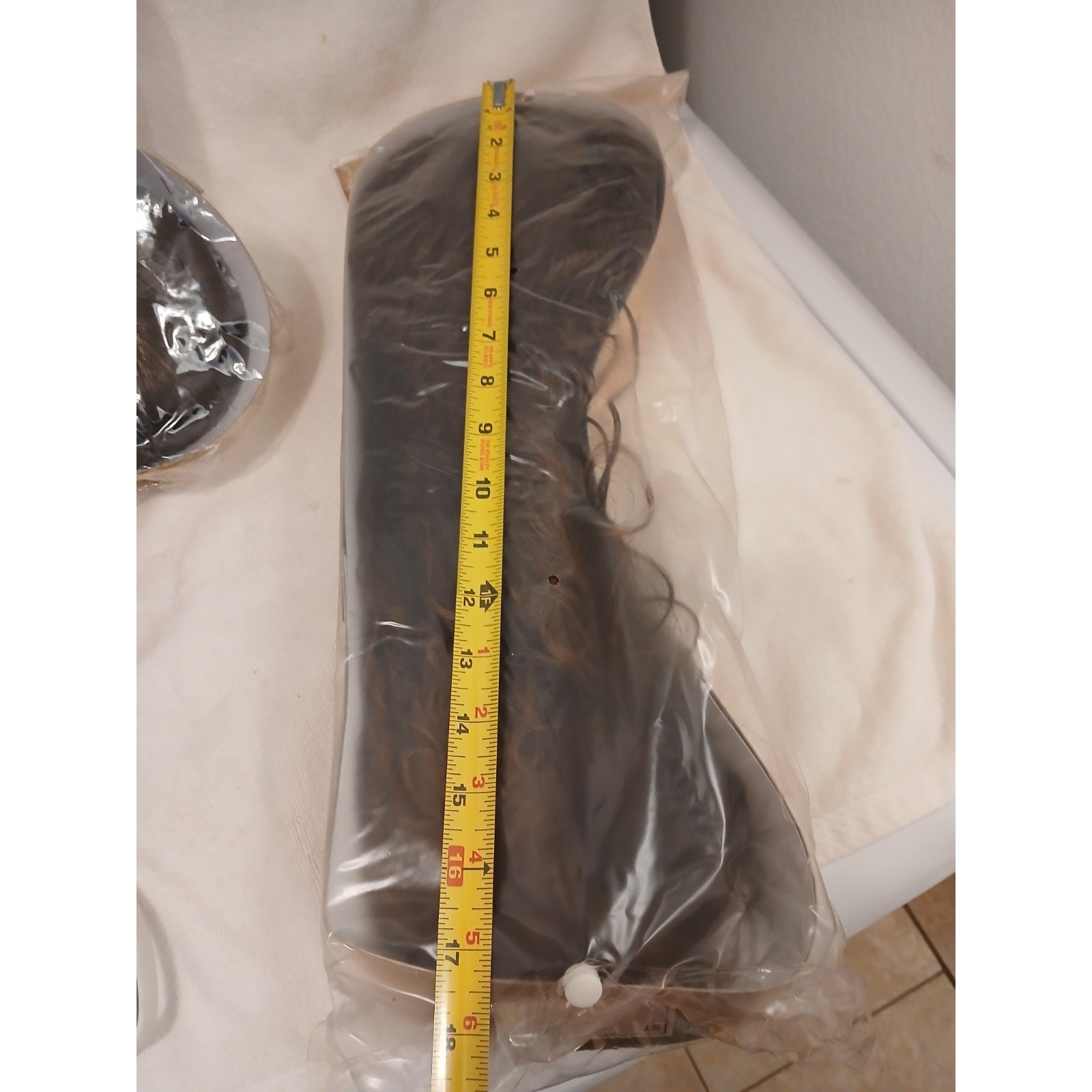 Long Wavy Hair Extension 17″ Dark Golden Brown Glamor Dressup Going Out Holiday