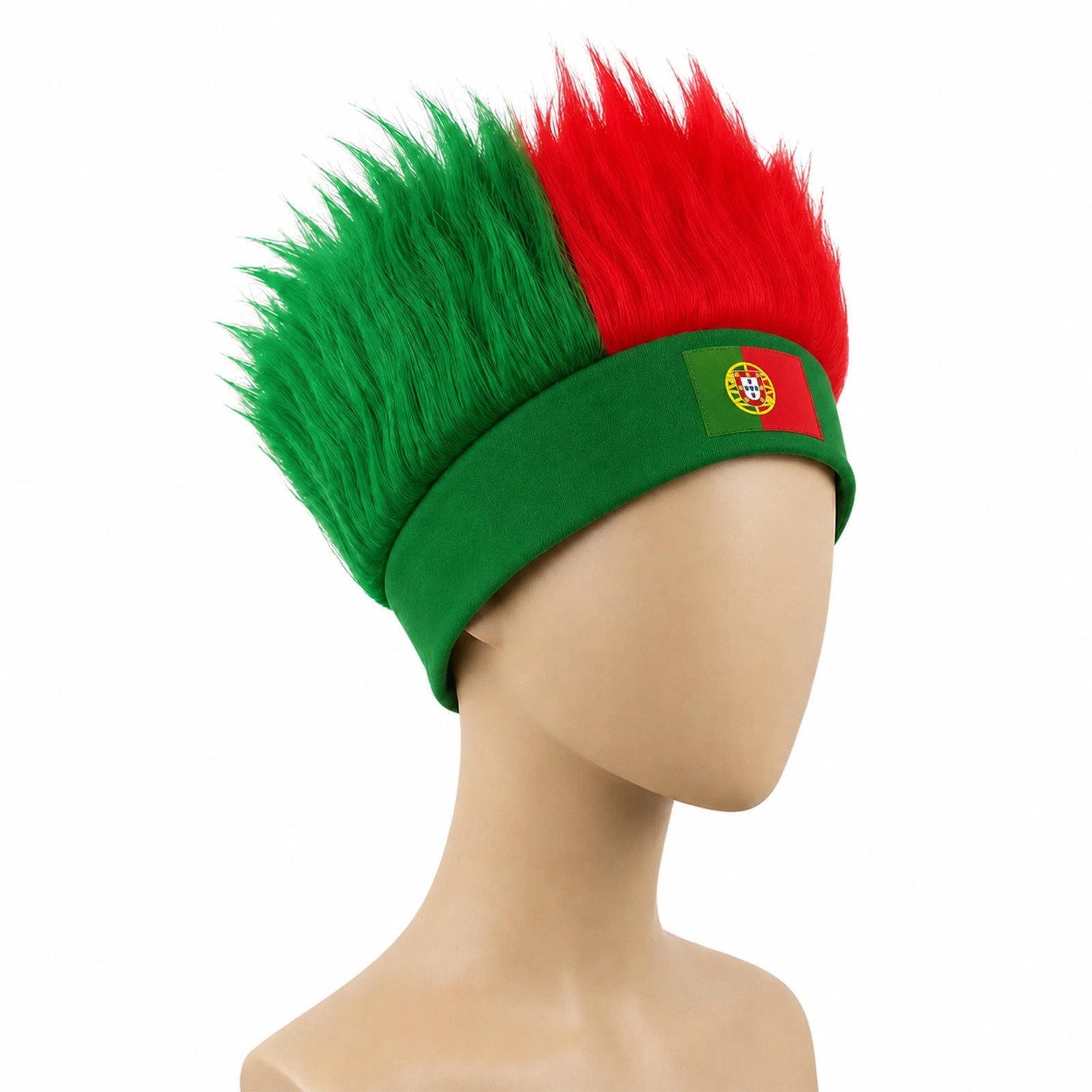 2026 FIFA World Cup Fan Wig Headband Flag Colors Brazil Argentina Party Hat Gift