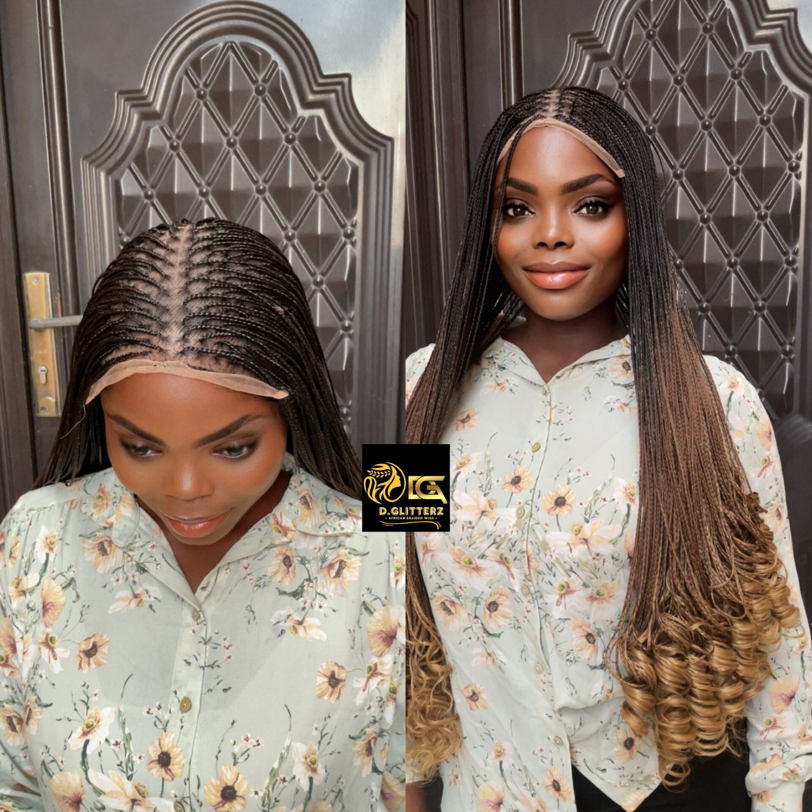 MICRO KNOTLESS FRENCH CURLS ON 7X7 LACE CLOSURE 42″