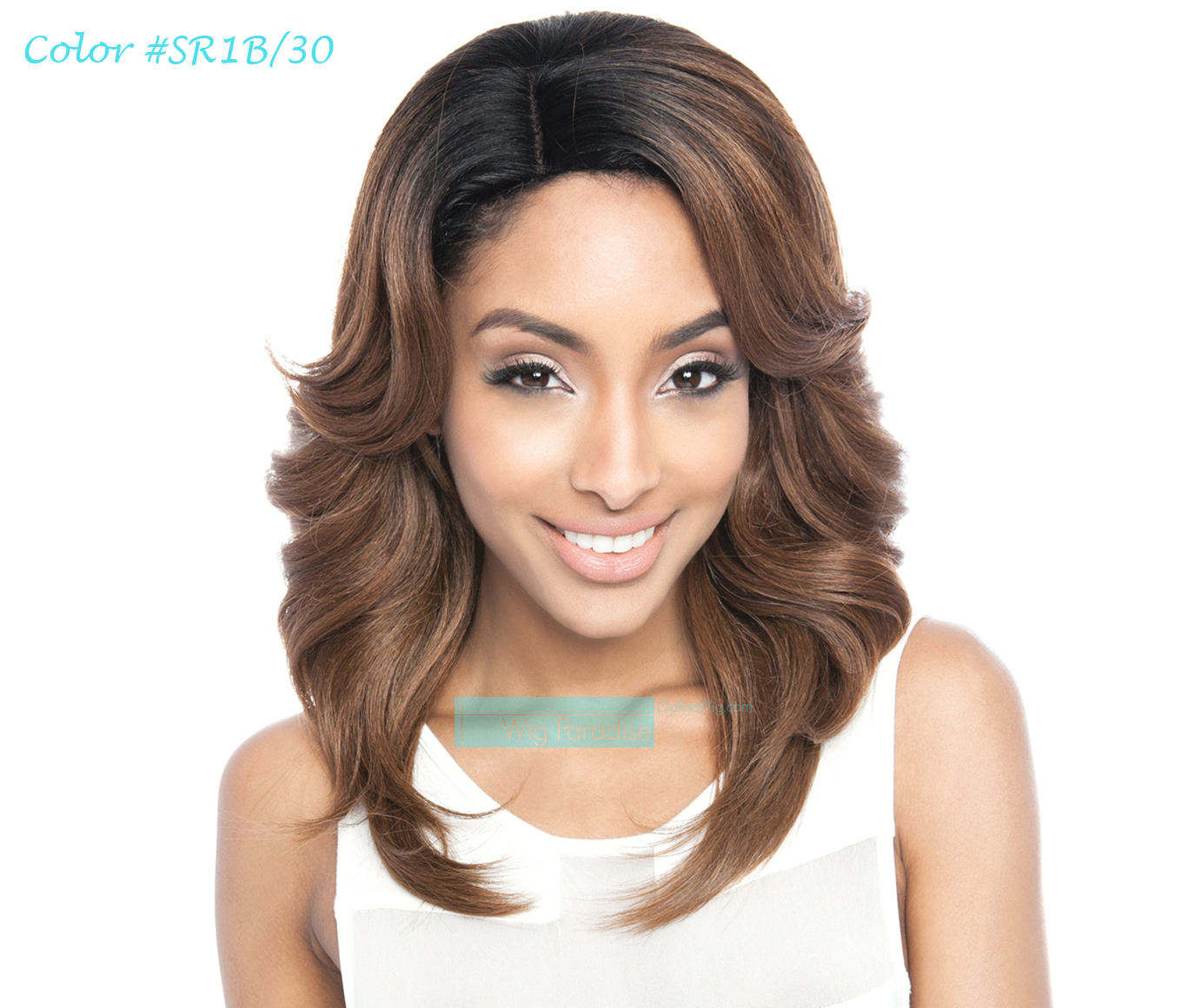 Isis Collection Brown Sugar BS119 Feather Flip Sides Celebrity Style Wig